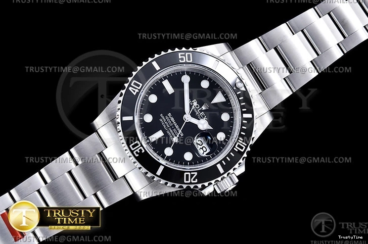 0808 WaterResistant ROLSUB0343A – Submariner 126610LN 41mm 904L SS SS Blk VSF A 1041